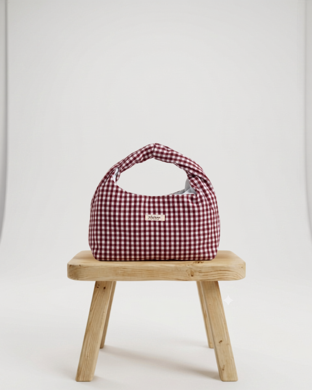 The red boho handbag