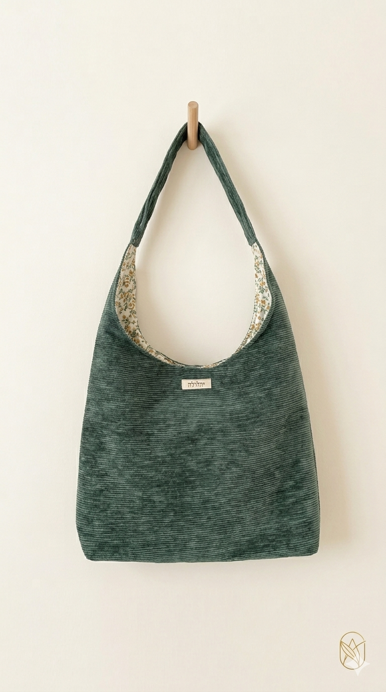 the green two sides bag