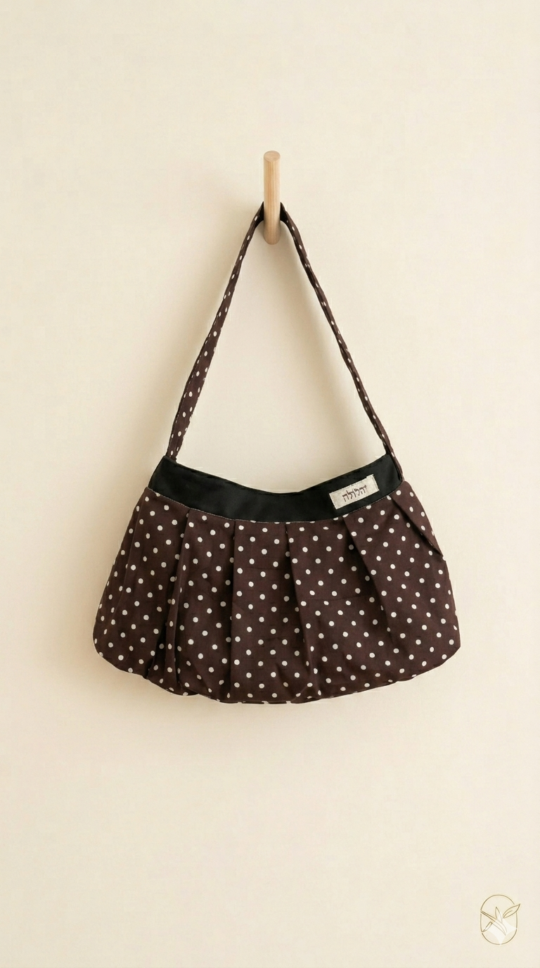 The polkadot vintage bag