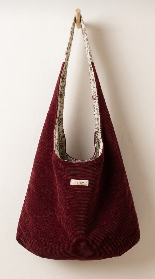 The red two sides bag